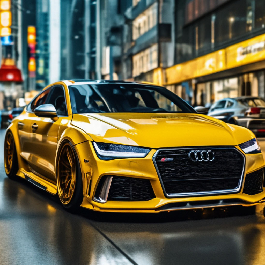 Audi Yellow 2022