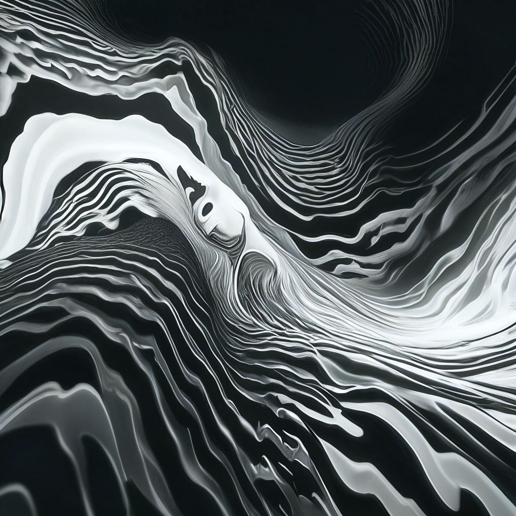 Черный фон, изображение абстрактного …» — создано в Шедевруме
