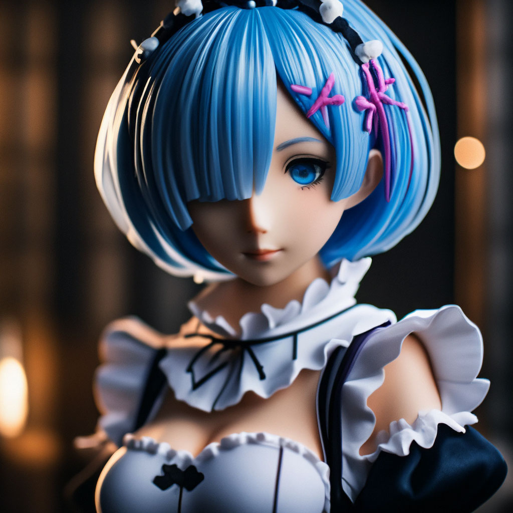 Rem from re: zero by mollyredwolf scrolller