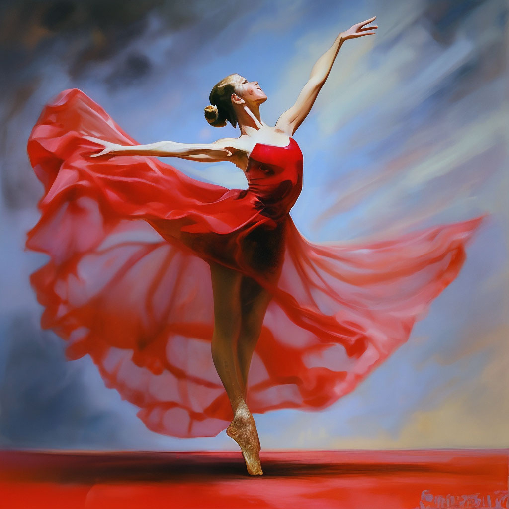Девушка высоко поднимает ногу в балете — Картинки и аватары