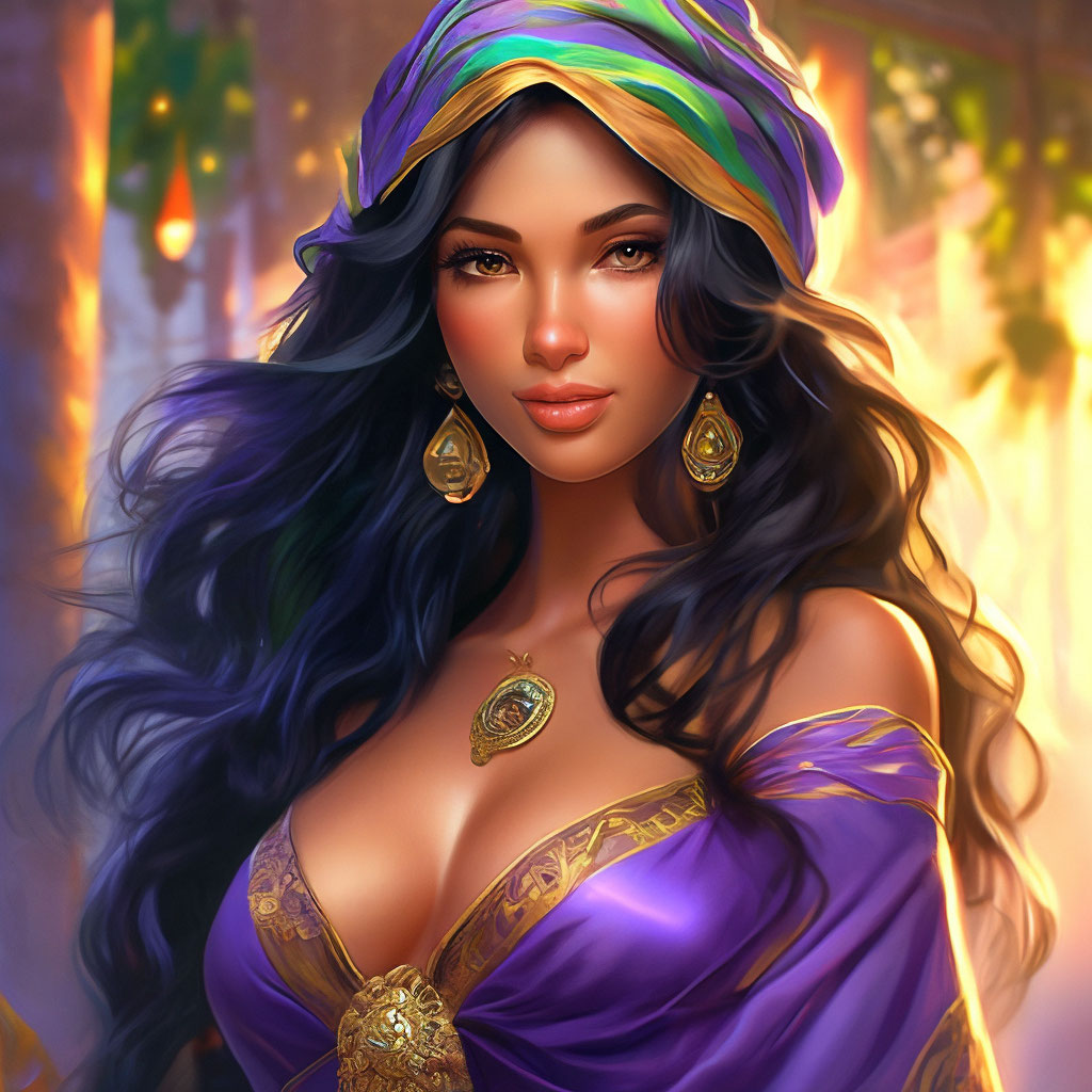 Extraordinarily beautiful Esmeralda, …