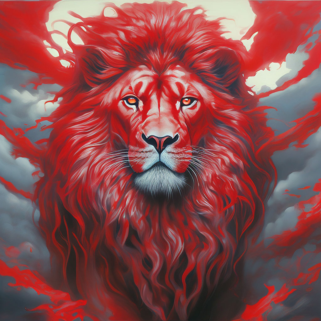лев красный