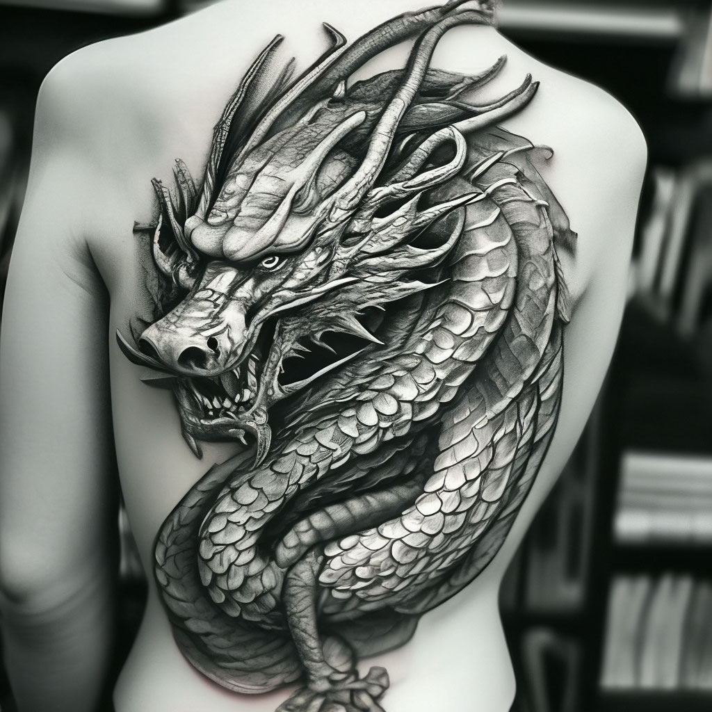 Татуировки китайского дракона: 10 лучших идей со значением и эскизами - Чемпионат