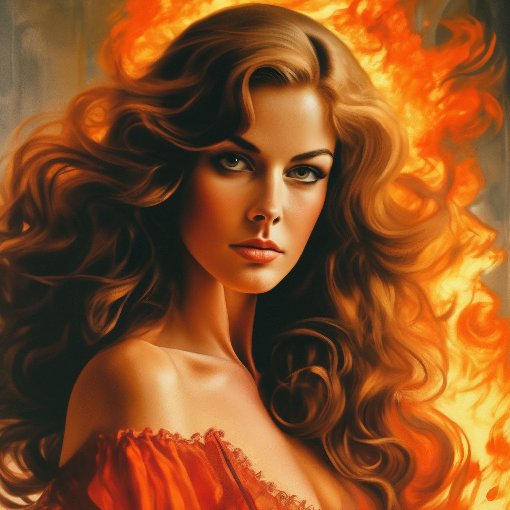 Обжигающая красота. Женщина в красном платье. Страсть огонь. Фотосессия в лесу с огнем. Обжигающая красота.