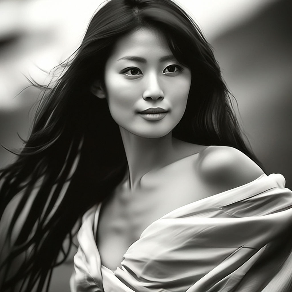 Красивая японская женщина nakedtopless…» — создано в Шедевруме
