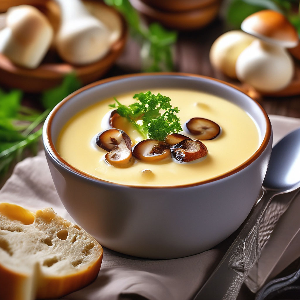 Суп с шампиньонами и плавленым сыром - пошаговый рецепт с фото на l2luna.ru