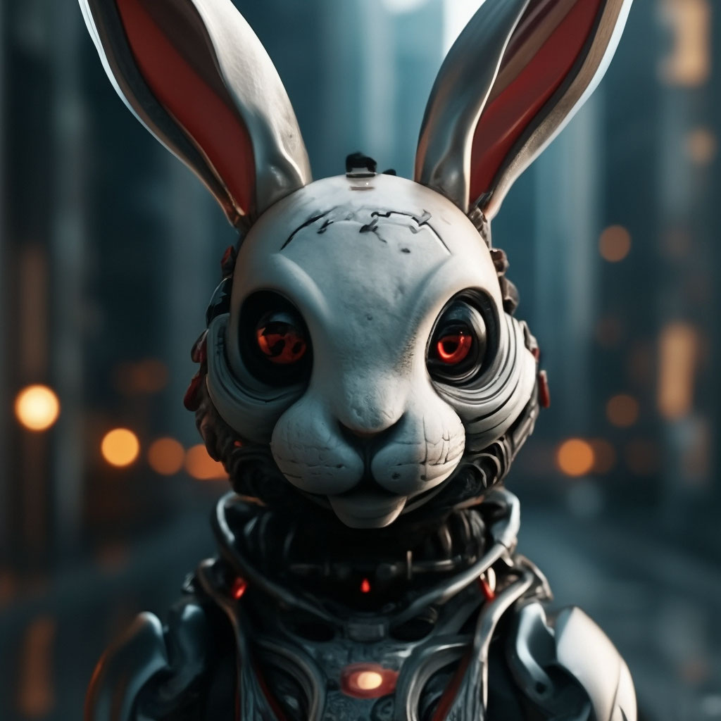 Video creepy rabbit from the …