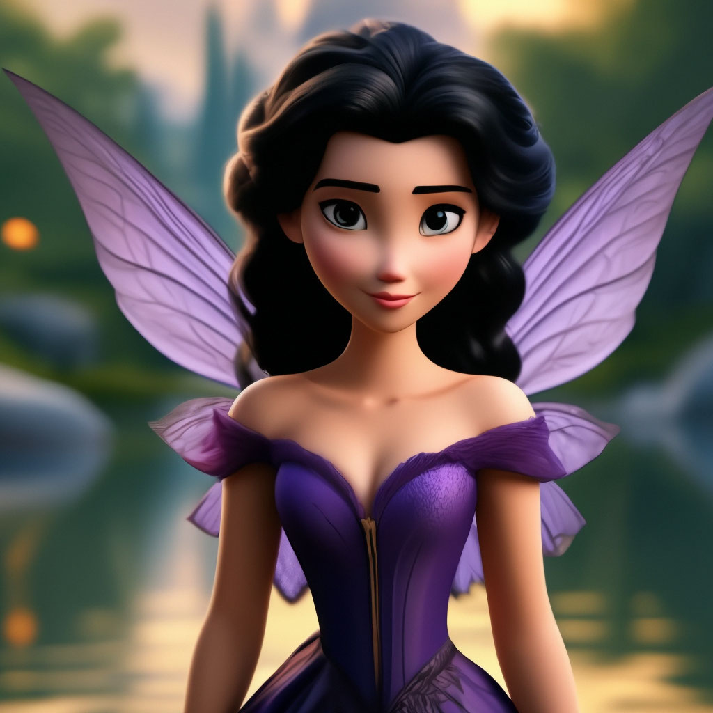 strapless open back dress Custom Disney Animator Doll main image 0
