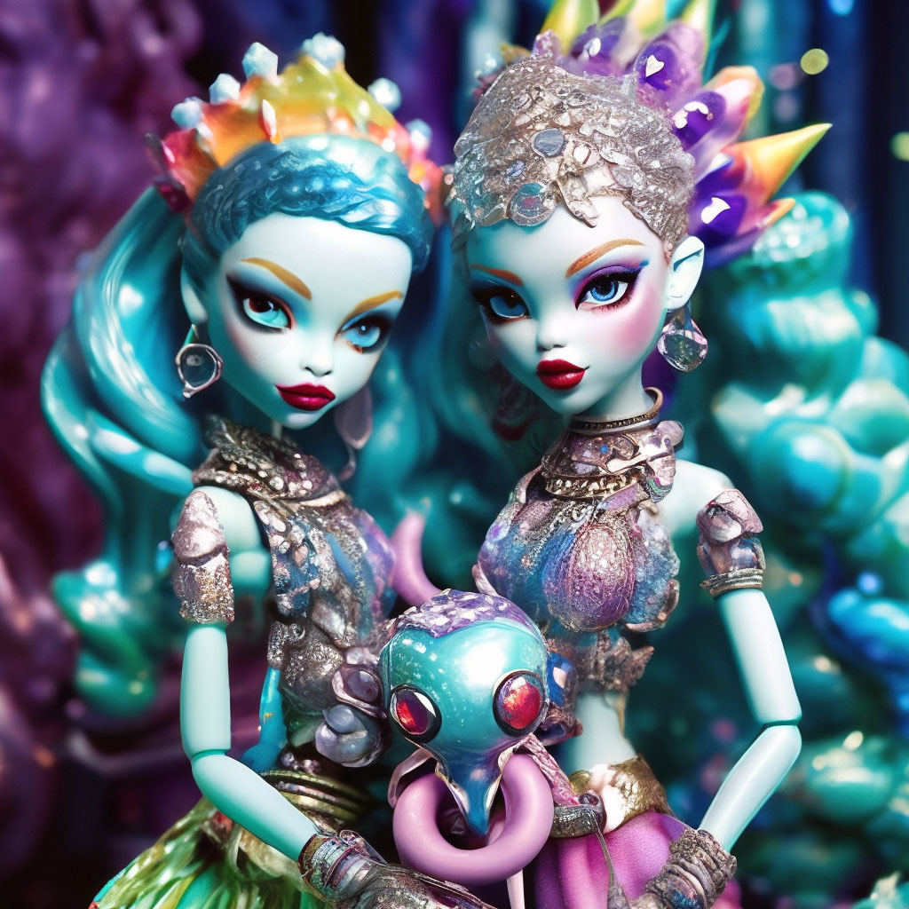 Кукла Monster High «Создай монстра» русалка 2 вида (1196A/B)