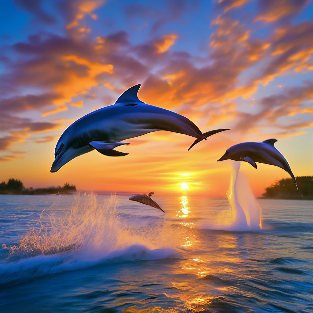 Зачем дельфины выпригивают из воды и за счет чего они это делают? - Энциклопедия