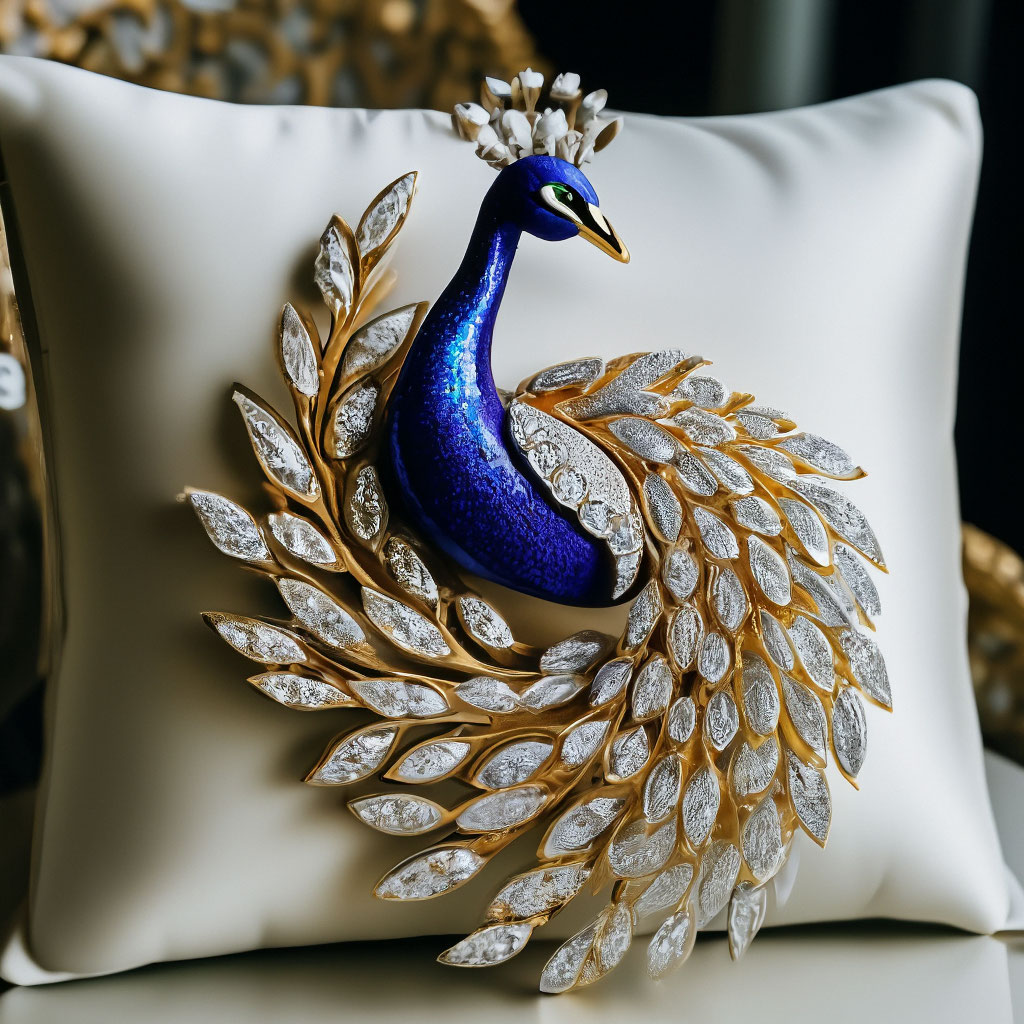 Graff deals peacock brooch