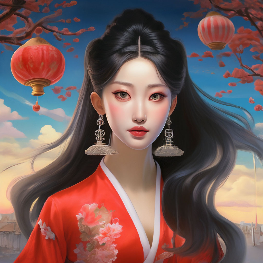 Ку ни цин" - картинка создана в шедевруме