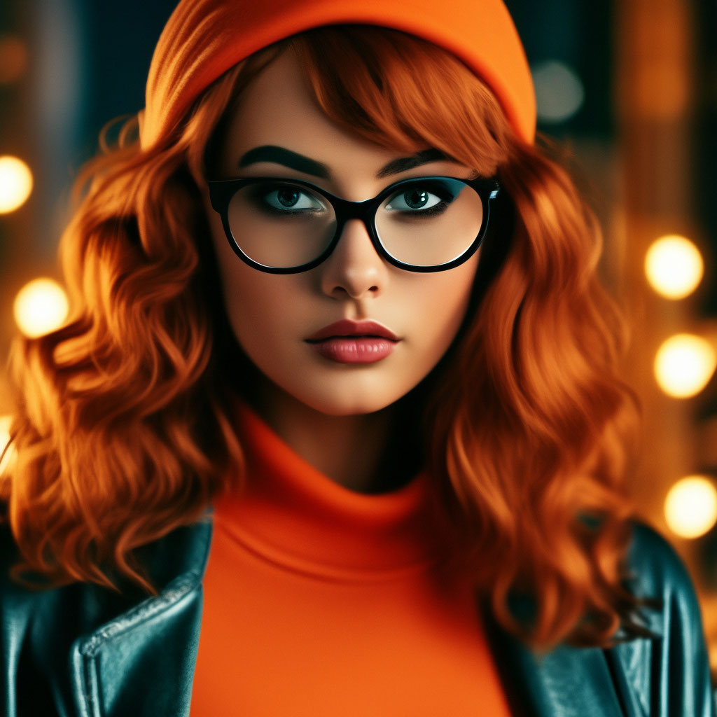 Scooby Doo witch with glasses…