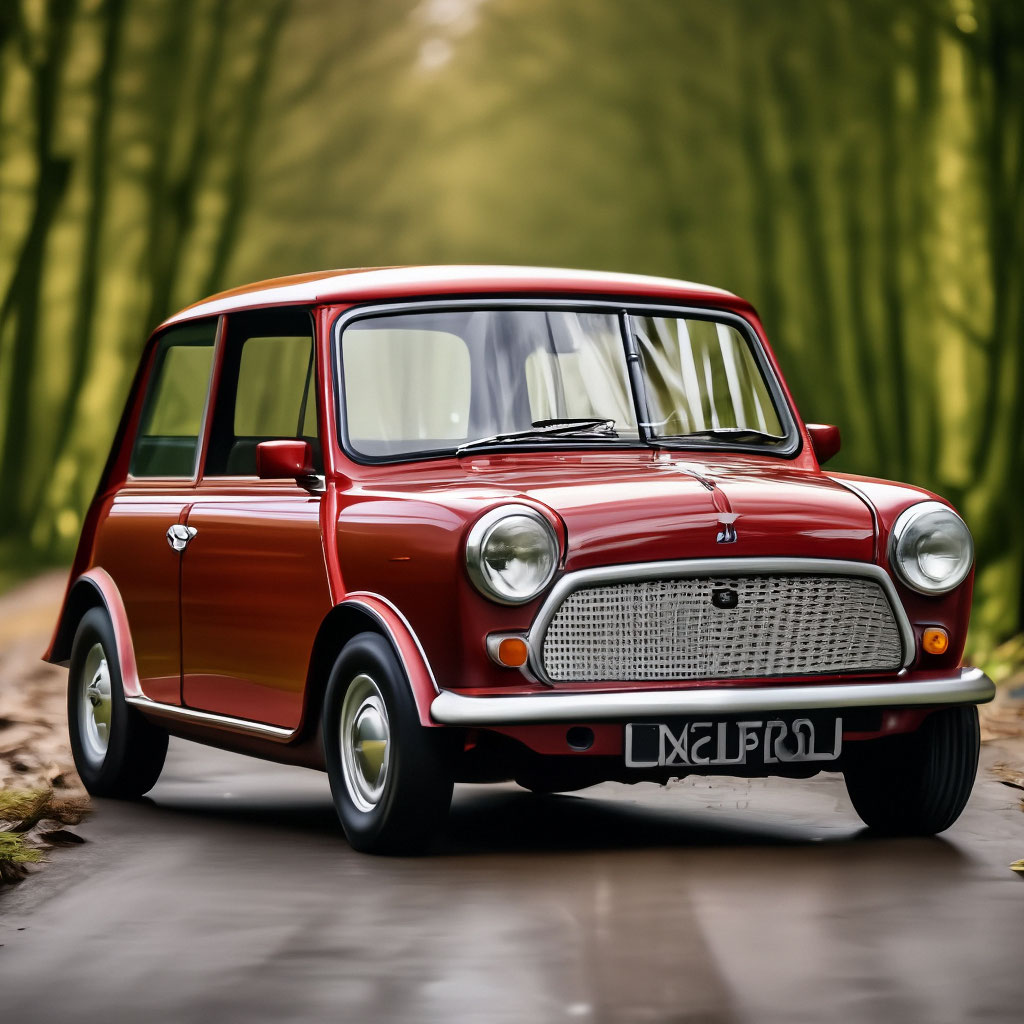 1982 🇬🇧 Austin Mini 1000 City E» — создано в Шедевруме