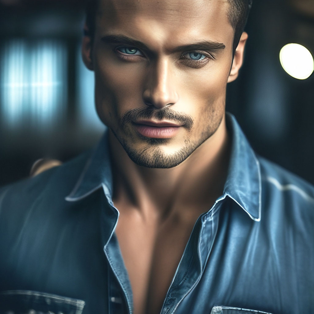 artlav Jeans luxurious man Armani…» — создано в Шедевруме