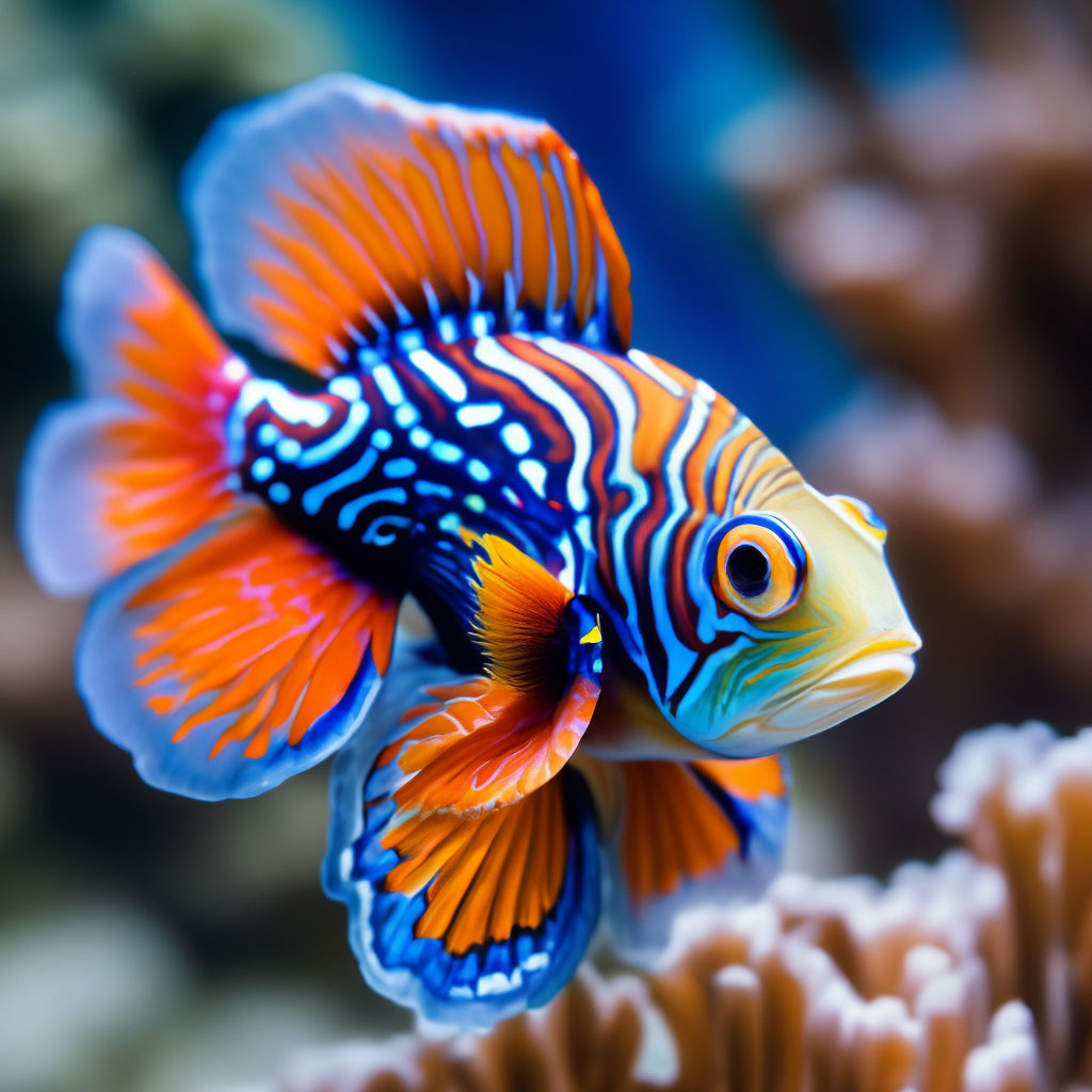 Самая красивая рыба в мире — …» — создано в Шедевруме