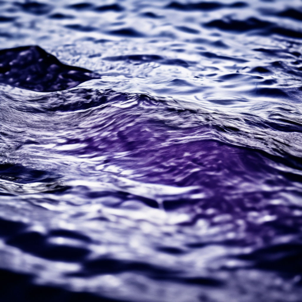 Текстура воды, фиолетовый, белый, …» — создано в Шедевруме