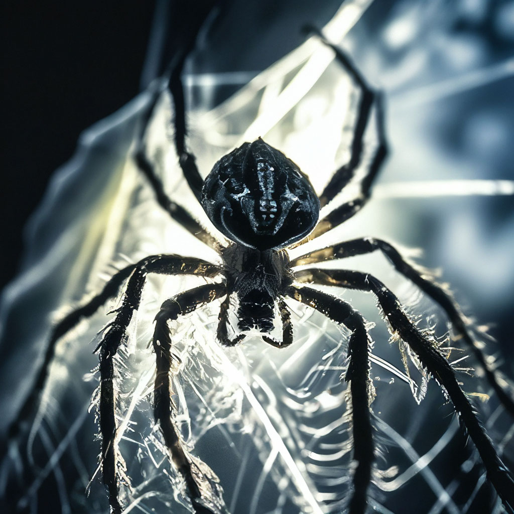 Может ли паук запутаться в собственной или чужой паутине?