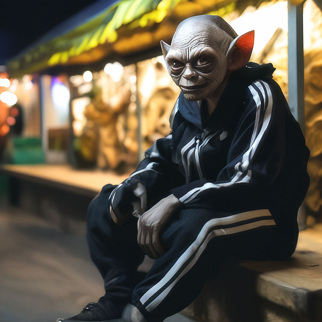 Gollum — профиль пользователя в Шедевруме