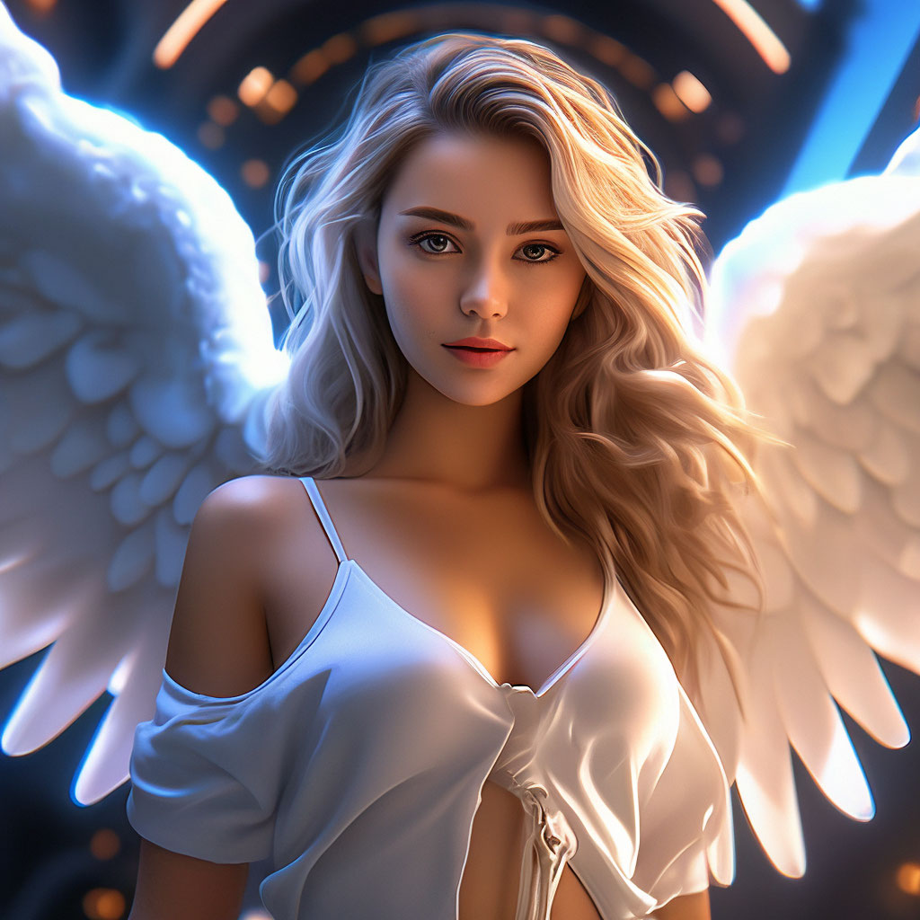 Идеи для фотосессии: образ ангела