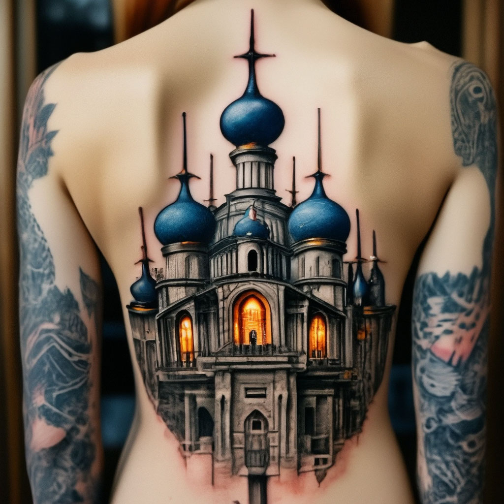 История возникновения татуировки с куполами