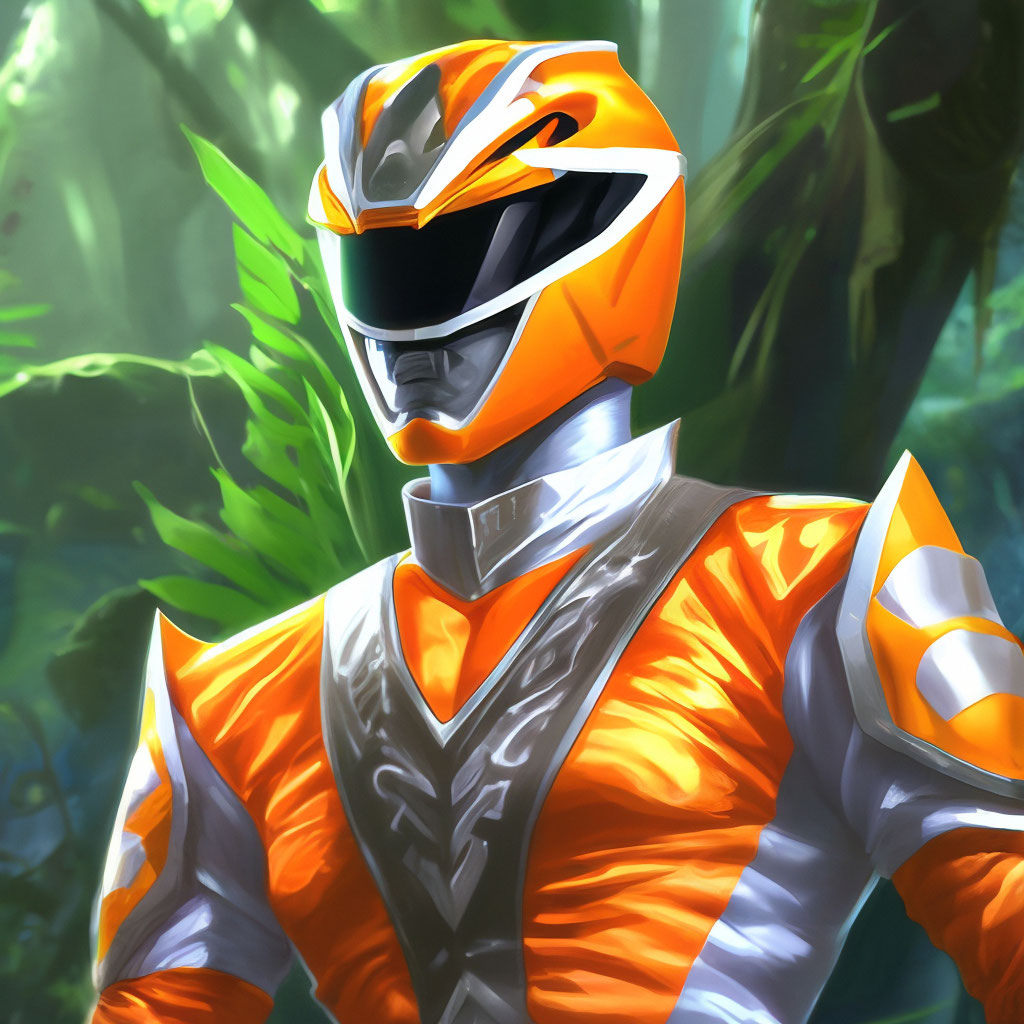 Power Rangers Jungle Fury Orange Ranger Power Rangers Jungle Fury