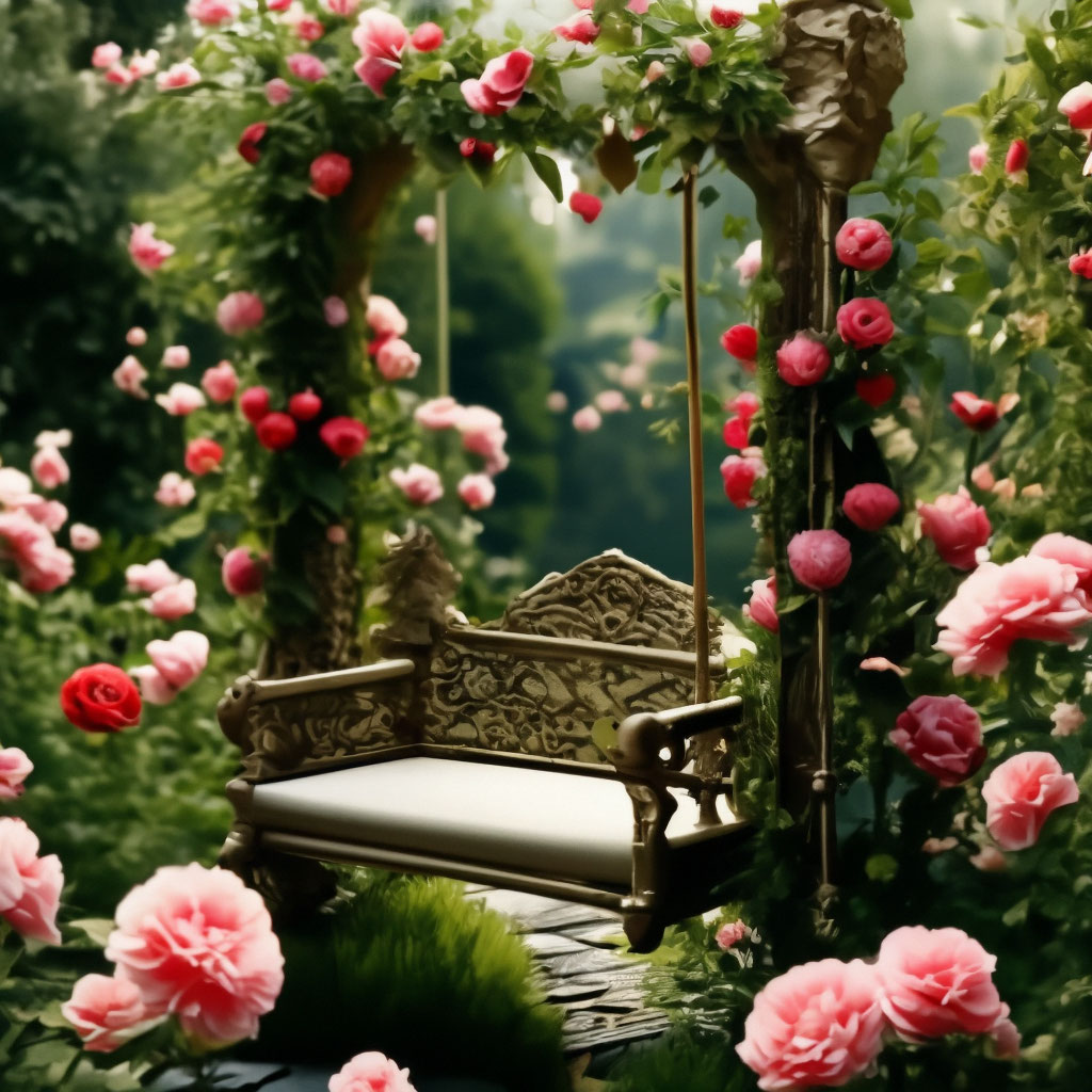 Сады с розами: подборка картинок