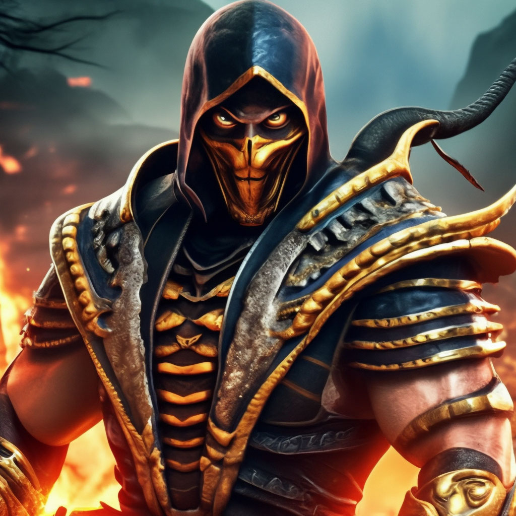 Фигурка Скорпион : купить фигурку Scorpion из игры Mortal Kombat X от Mezco в магазине mnogomasterov.ru