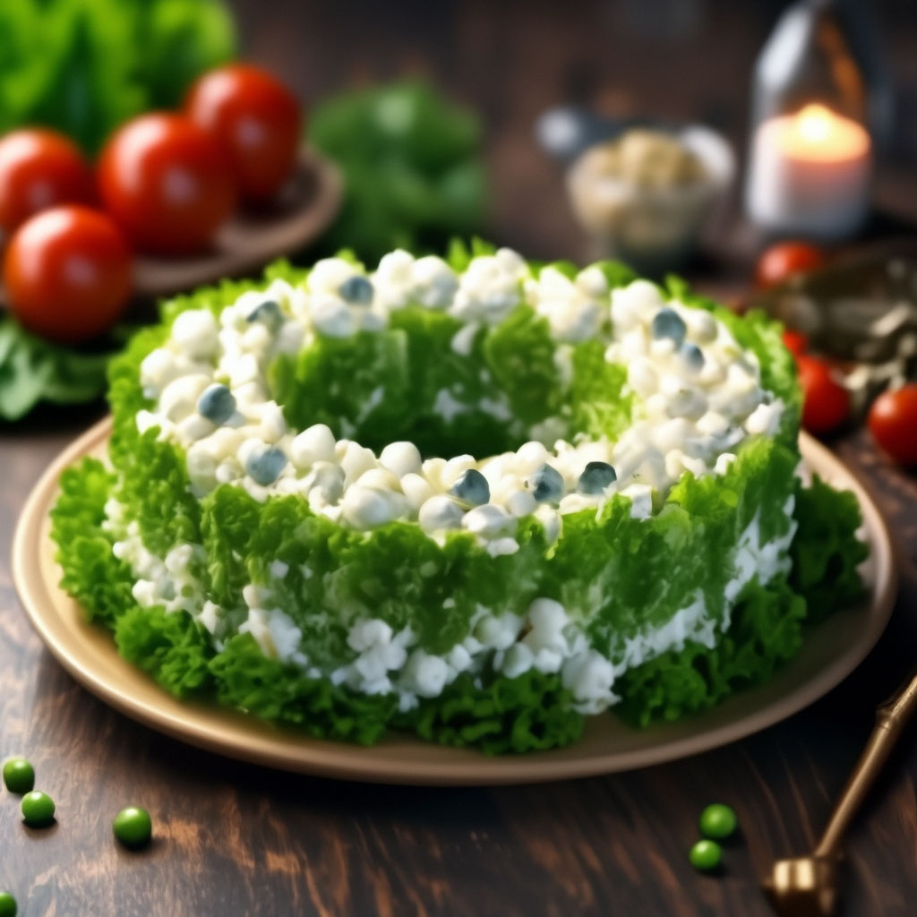 Как украсить салат «Оливье»: идеи для праздничного стола - Домашний Ресторан
