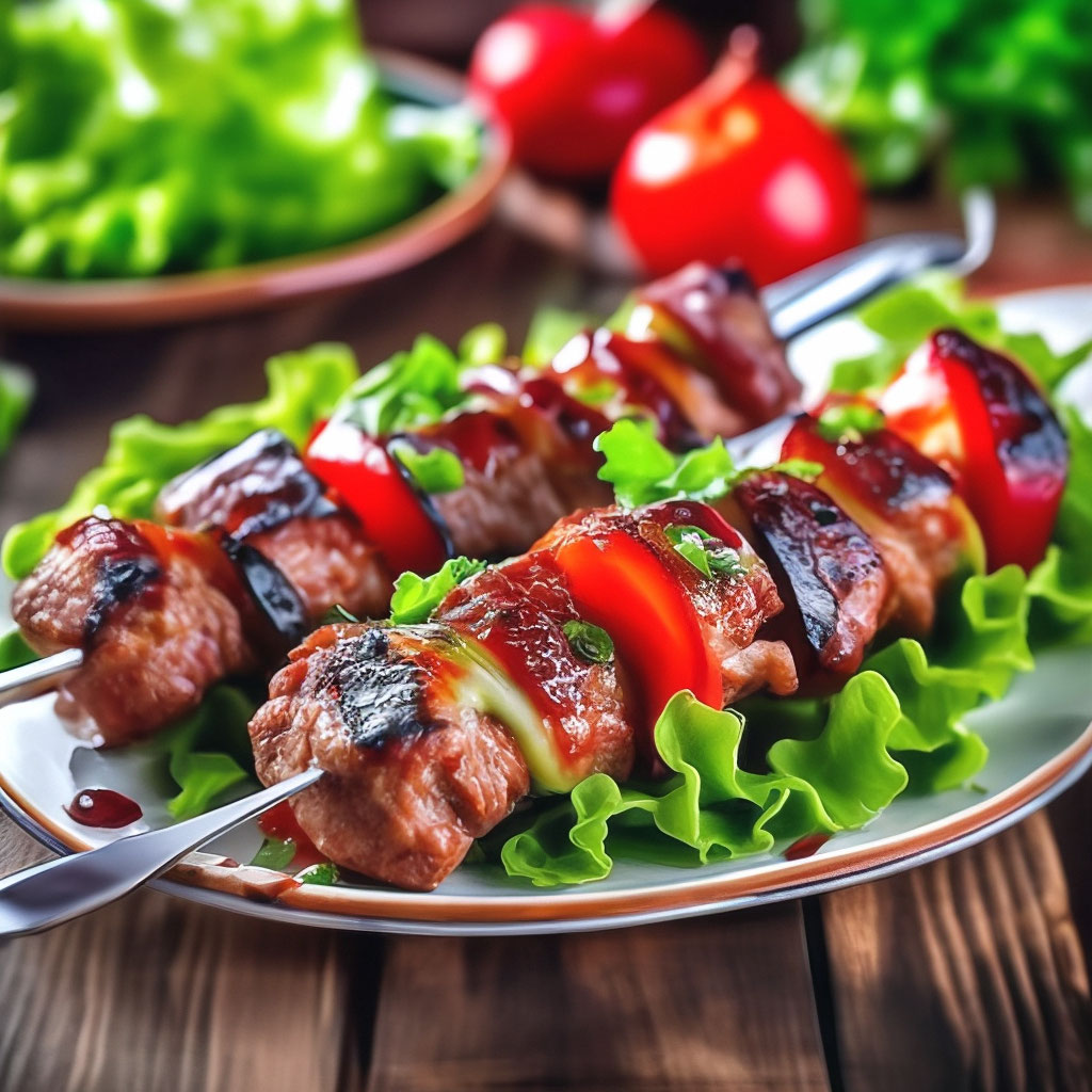 Шашлык в ресторане