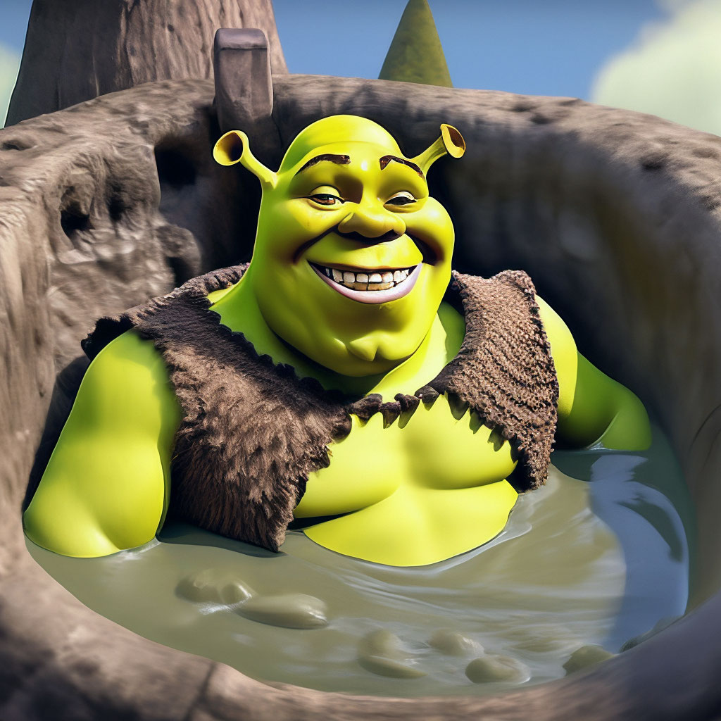 Shrek water