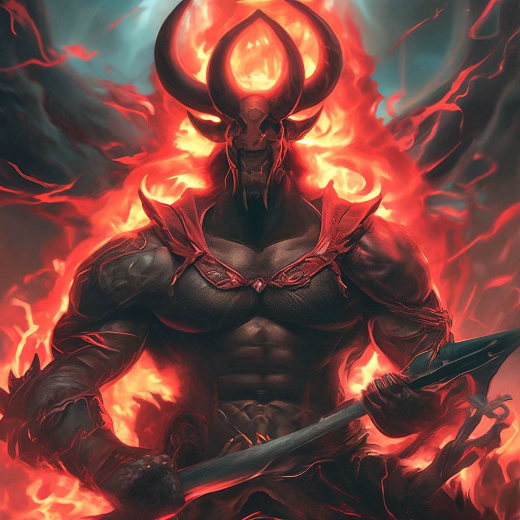 Автор C 𝔞 𝔯 𝔣 𝔞 𝔵, картинка в Шедевруме по запросу "Чёрт" .