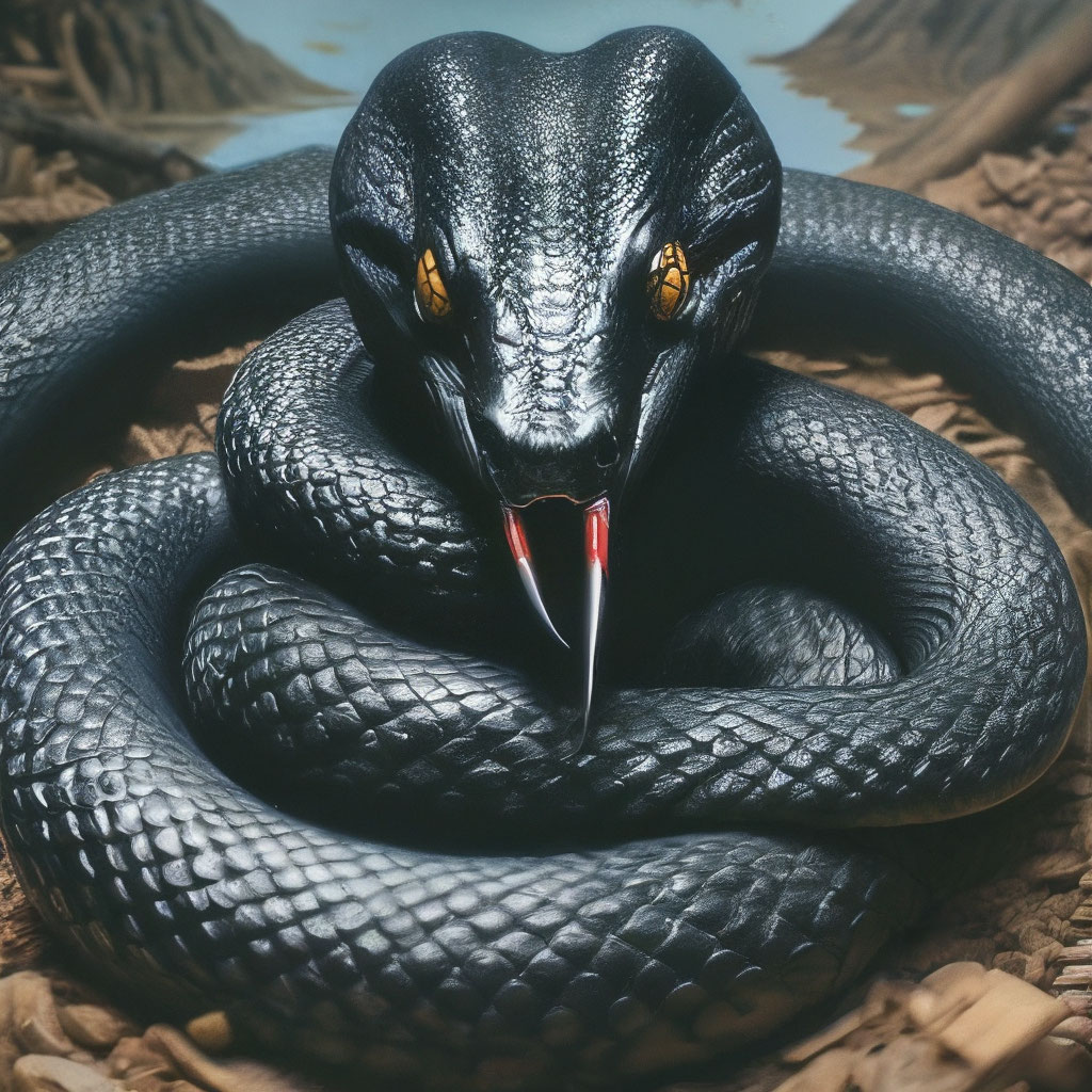 Черная змея» — создано в Шедевруме