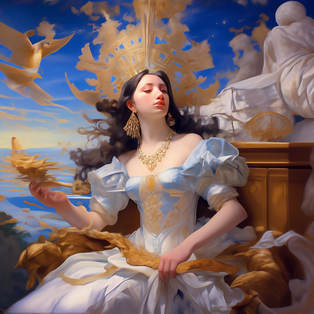 "Masterpiece" — image created in Shedevrum