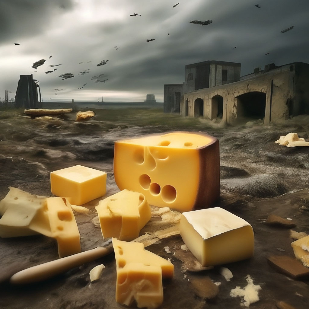 ___Photo delicious pieces of cheese