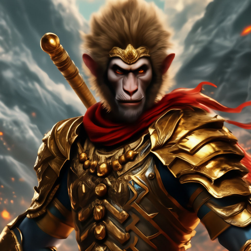 Sun Wukong, the Monkey King.