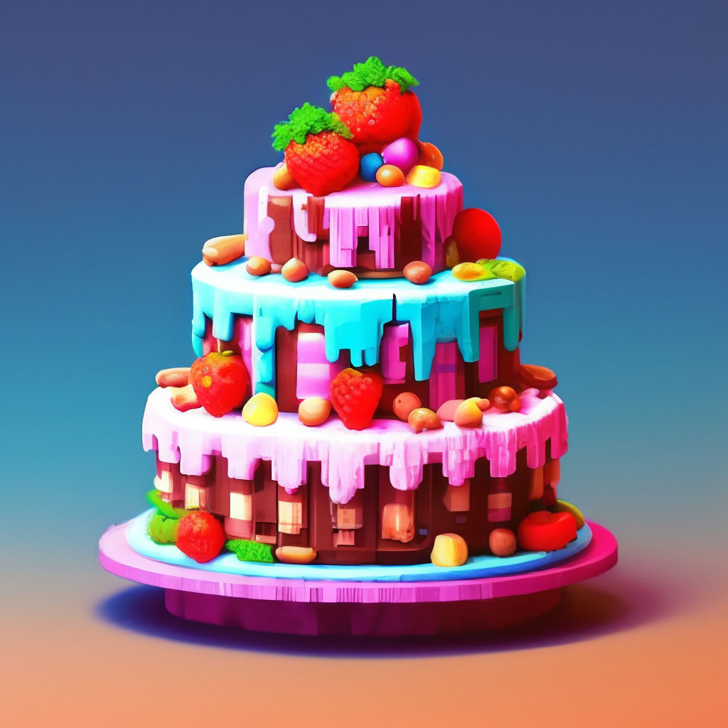 Купить торт, украшенный сладостями (для мальчика или для девочки), конфеты на торте
