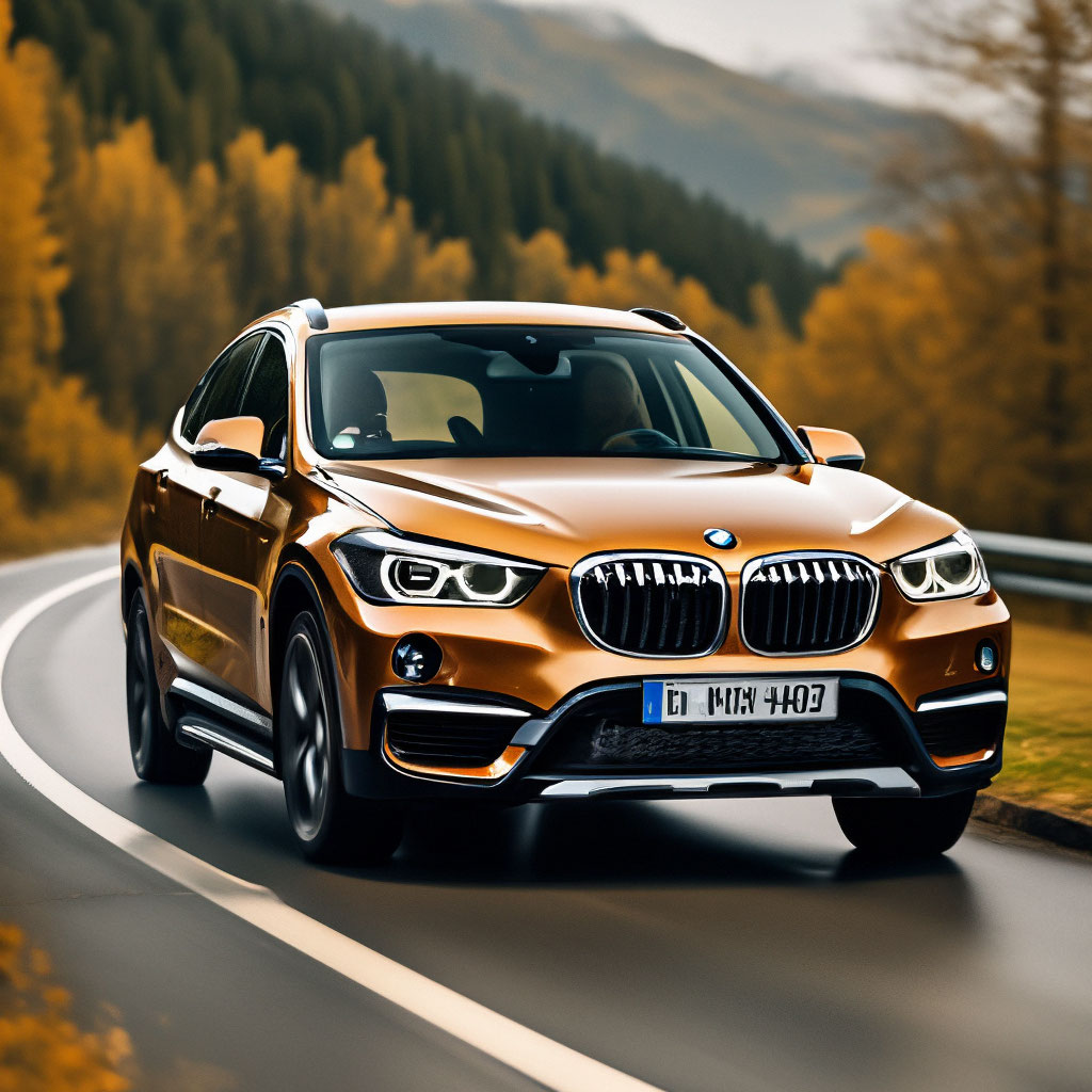 Bmw x1 on the road реалистичные фото как в … | олег х.» — Шедеврум