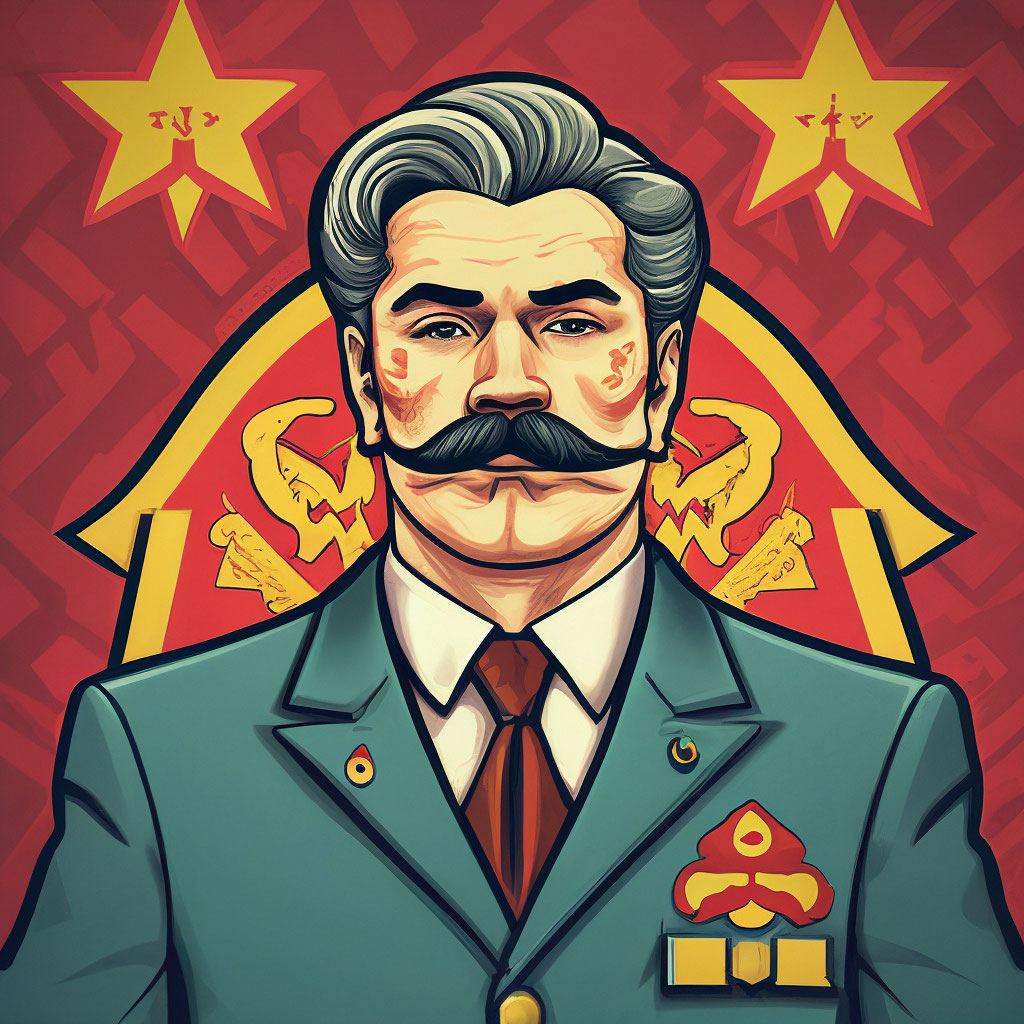 "A hairy man in a smart suit with a mustache without cheekbones with a ...