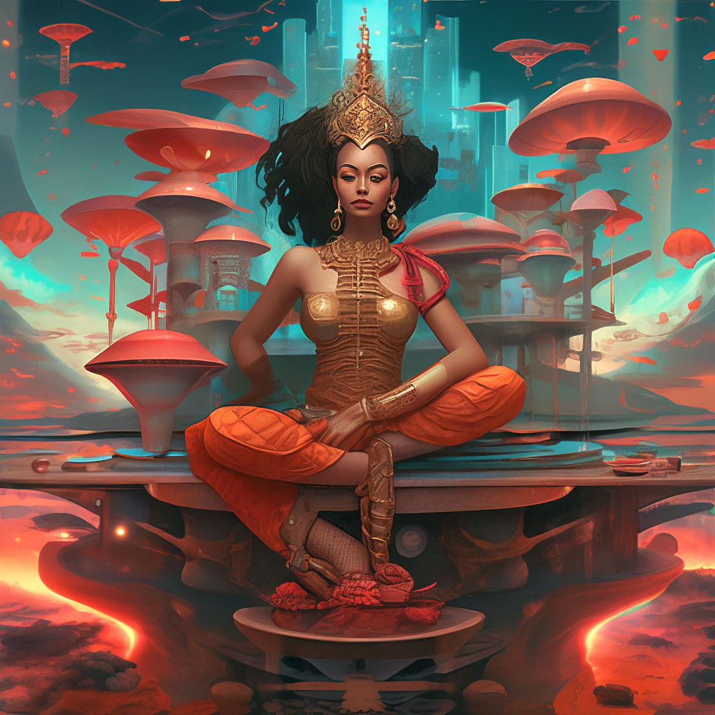 "5d" — image created in Shedevrum