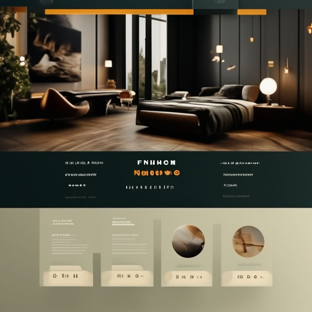 "🔶🔷 modern user interface UX [interior design] website landing page ...