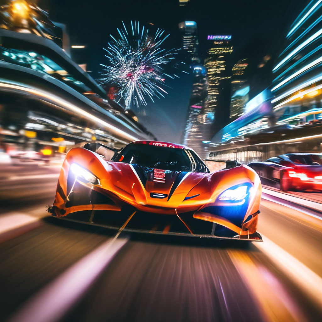 "2024, New Year" — image created in Shedevrum