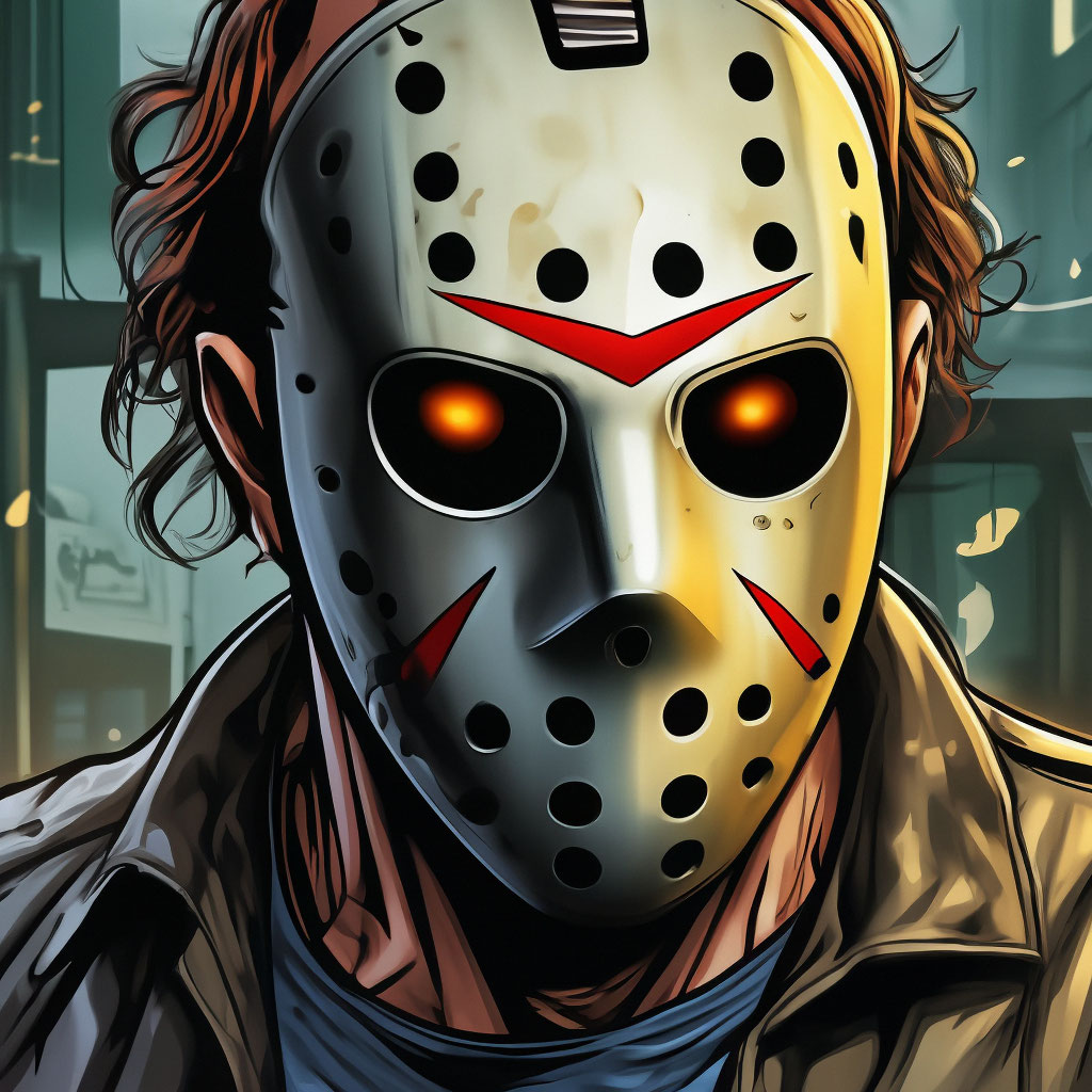 "Comic style, comic, jason voorhees , comic, comic art, comic style ...