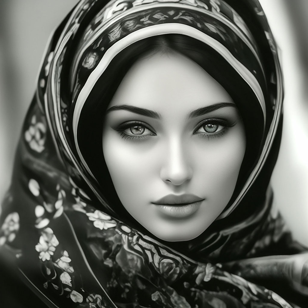 Очень красивая девушка с Дагестана …» — создано в Шедевруме