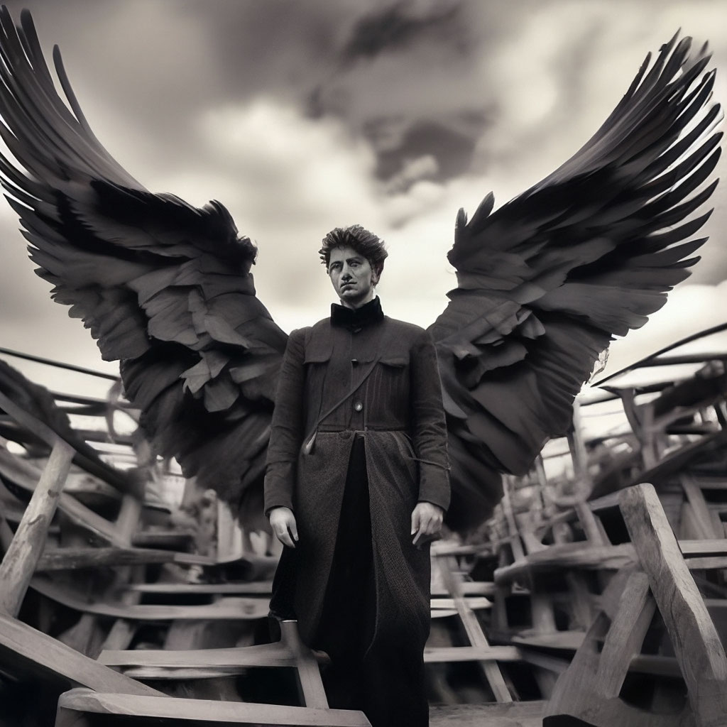 And we're not angels man No, we are not angels Dark creatures And the ...