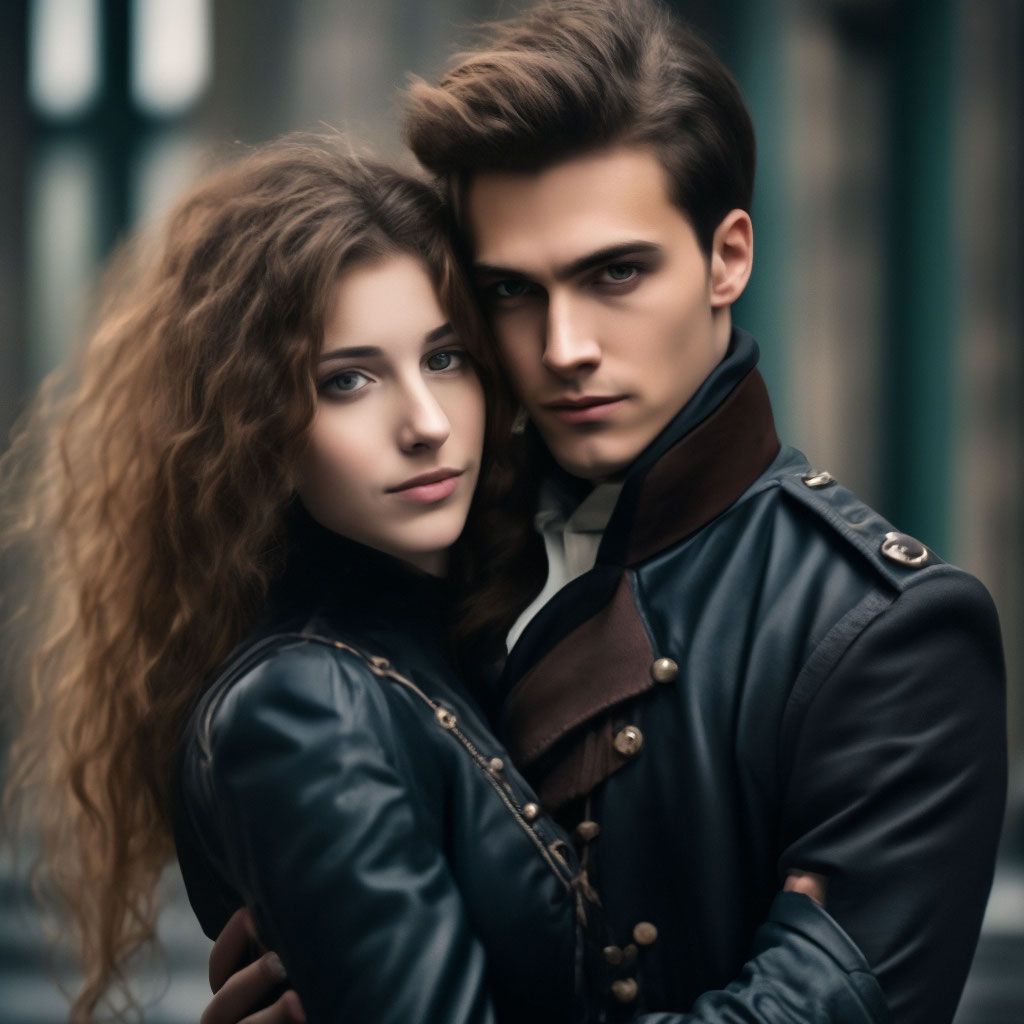 "A young man in love" — image created in Shedevrum