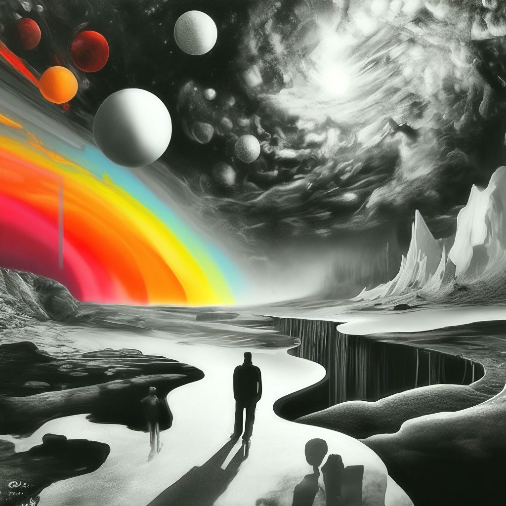 "Universe" — image created in Shedevrum
