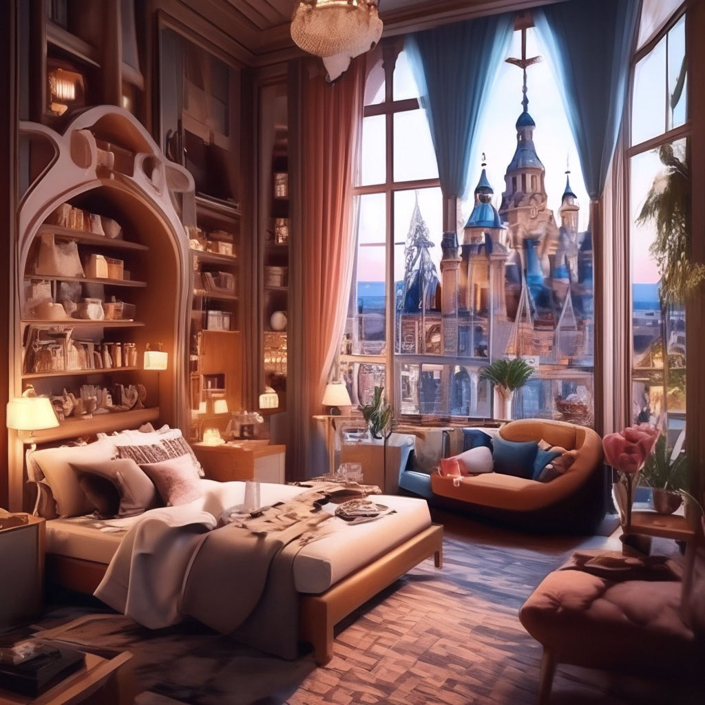 Fairytale Penthouse Apartment Interior Decorating preview