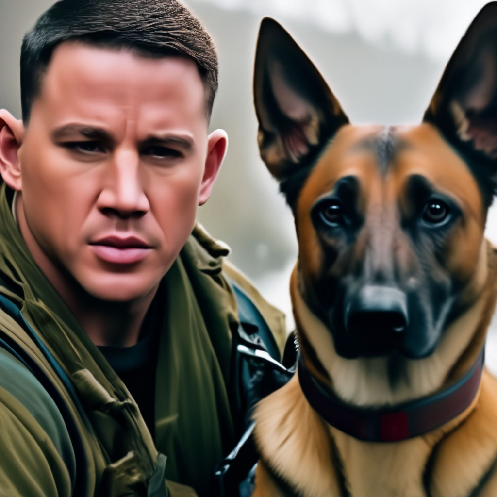 "The film,"Lulu and Briggs",Channing Tatum and the Malenua breed dog ...
