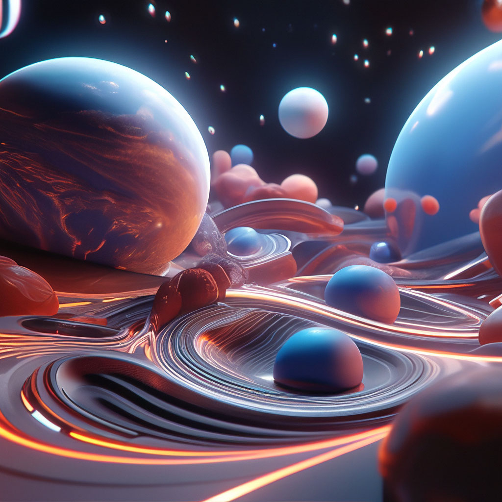 "Universe" — image created in Shedevrum